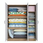Hanah Home Armario BA105 - 2412 Nogal y Blanco